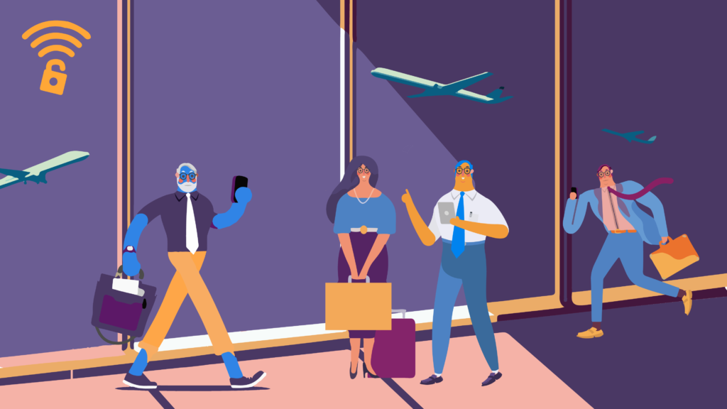 How to use a public WiFi without compromising your security